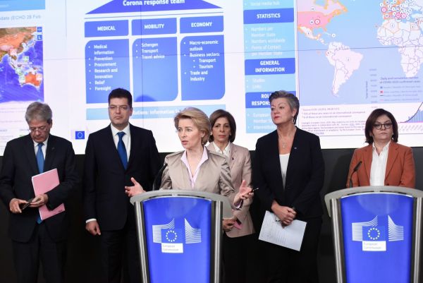 ЕК представя инвестиционен план за 25 млрд. евро в отговор на коронавируса