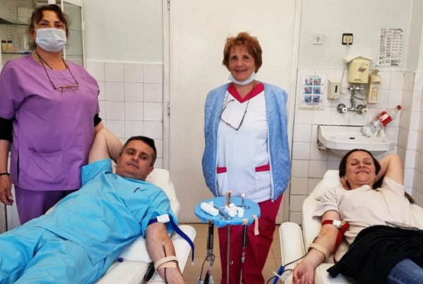 41 кръводарители се отзоваха на призива за бременната жена от Родопите