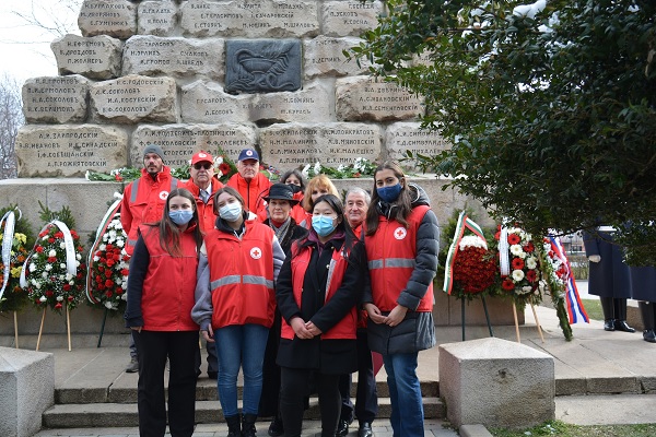 В навечерието на 144 ата годишнина от Освобождението на България БЧК