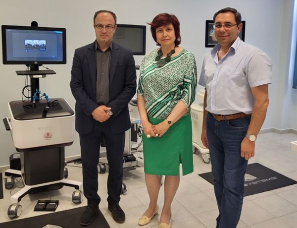 Заместник министърът на здравеопазването д р Петър Грибнев посети МУ Пловдив по покана