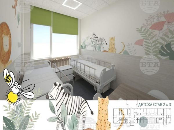 Броени дни остават до откриването на обновеното Детско отделение в