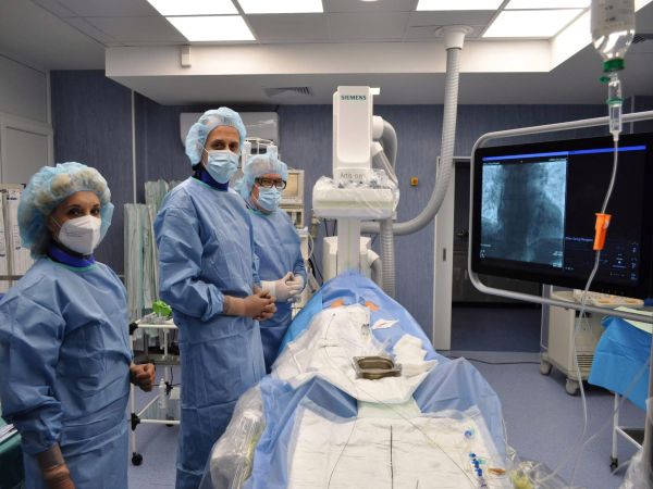 Последно поколение ангиографски апарат заработи в Отделението по инвазивна кардиология