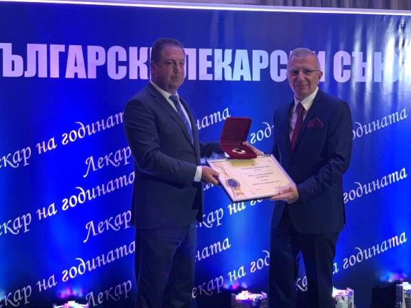 20 години „Лекар на годината“ – проф. Пламен Панайотов печели отличието през 2019 г.