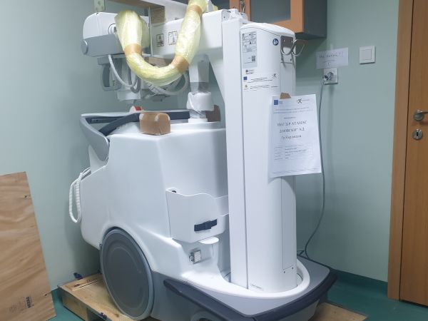 Нов високотехнологичен подвижен рентгенов апарат MobileDiagnost wdr получи МБАЛ Д р
