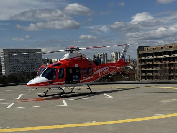 Първото дежурство на медицинския хеликоптер ще е идния месец
