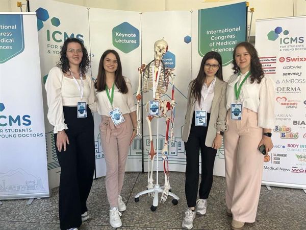 Студенти представиха МУ – Варна на Международната конференция на студентите по медицински науки