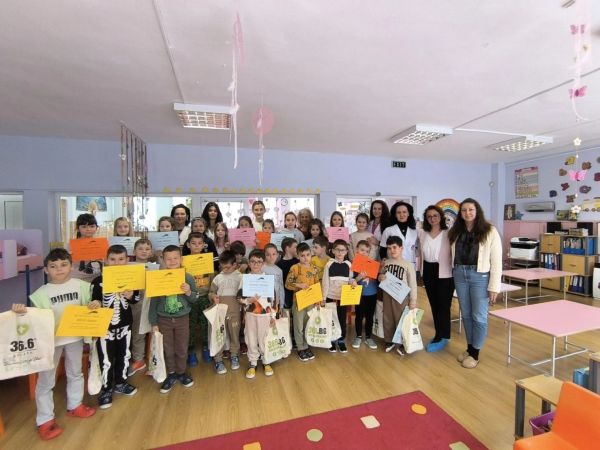 Преподаватели от МУ – Пловдив разказаха на деца от детска градина за здравословното хранене