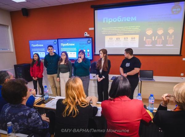 Студенти и млади учени от МУ - Варна развиват новаторски идеи и предприемачески умения 