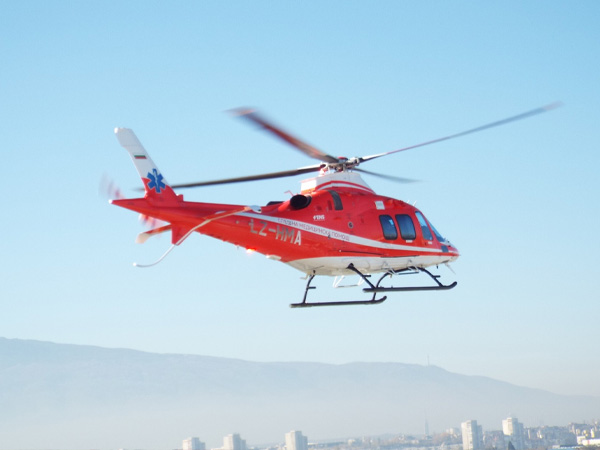 122 е реализирала са реализирали за спешна медицинска помощ по въздуха за 2025 г.