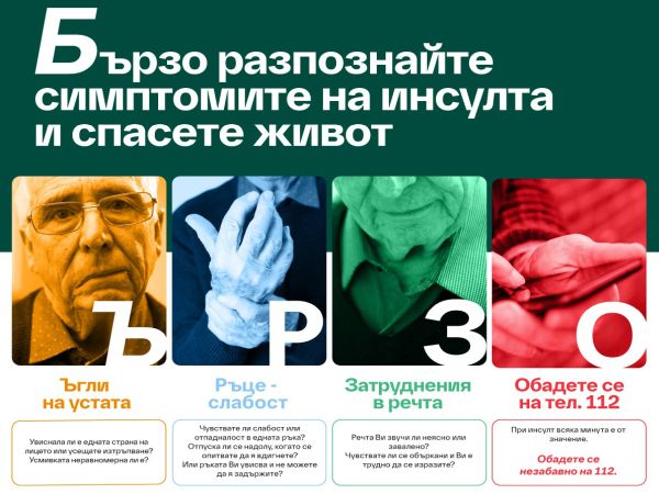 Инсултът – вече в „Здравната библиотека“ на „еЗдраве“