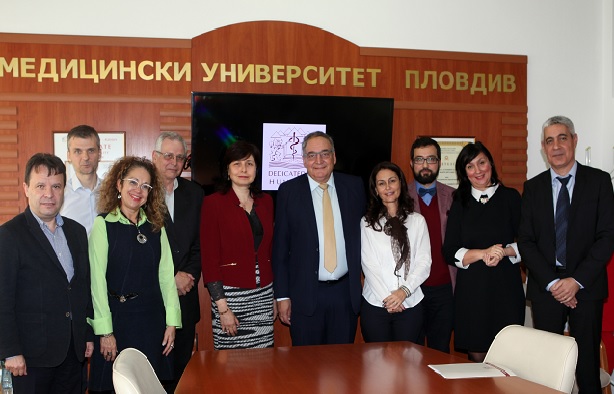 МУ- Пловдив обсъди бъдещи проекти с университет и болница в Йерусалим 