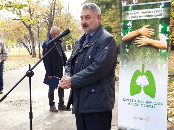 Ракът на белия дроб  е най-честото онкологично заболяване при мъжете у нас