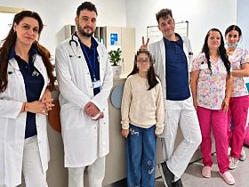 Първата пациентка на детската болница „Св. Анастасия“ бе изписана на рождения си ден