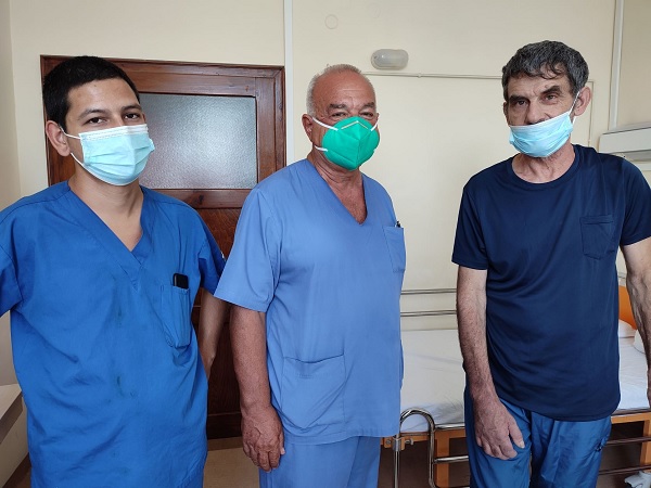 В УМБАЛ Бургас изправиха на крака мъж, преживял тежък инсулт