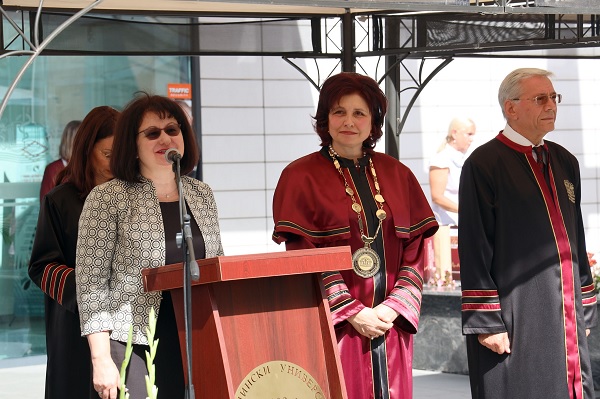 Наградиха първокурсниците с най-висок бал в МУ-Пловдив