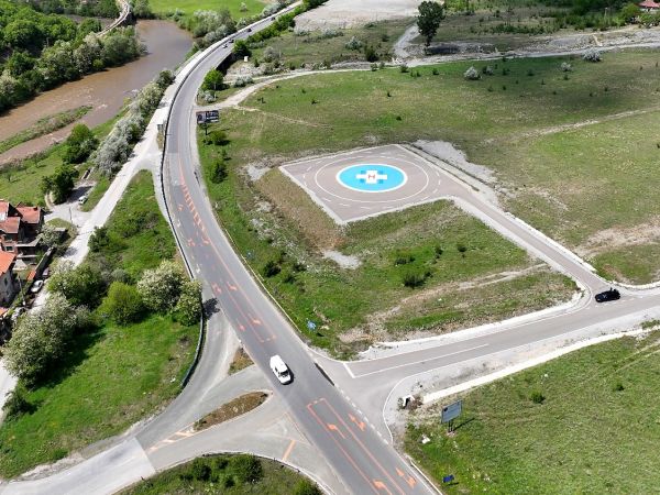 Регистрираха вертолетното летище на АМ „Струма“