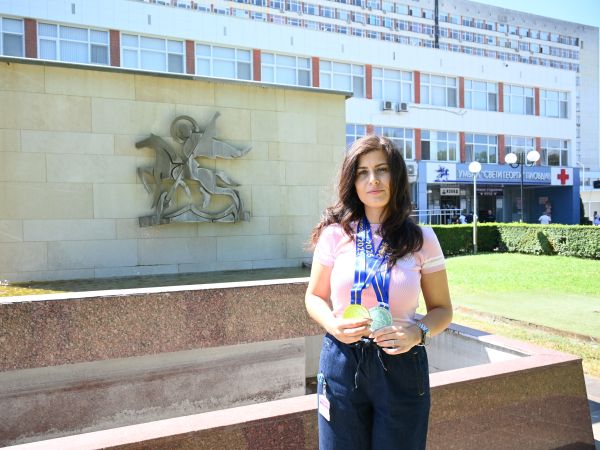 Служителка на УМБАЛ „Св. Георги“ с европейско злато по спортна стрелба