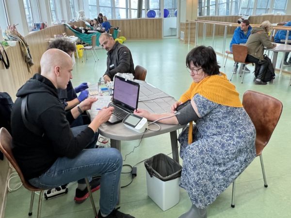 61-годишна жена дари кръв за първи път в изнесена акция в Поморие