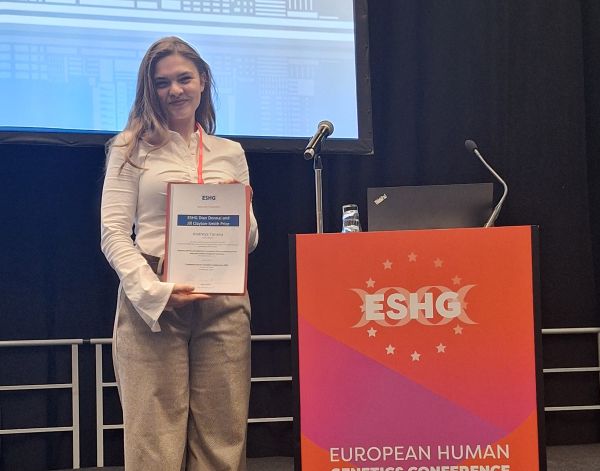 Асистент от МУ–Варна с престижна награда от European Society of Human Genetics