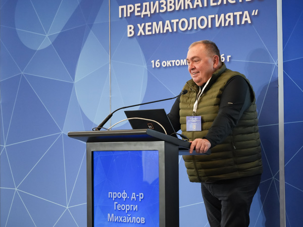 Проф. Михайлов: Клетъчните терапии променят представите ни за лечение на пациенти със злокачествени заболявания на кръвта