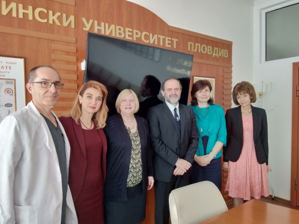 МУ-Пловдив търси  възможности за включване в Европейската мрежа на центровете за клинични изследвания