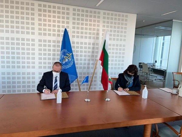МЗ и СЗО - Европа подписаха двугодишното споразумение за сътрудничество