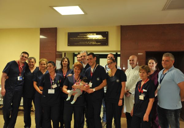 5-месечно бебе стана талисман на Клиниката по гастроентерология във ВМА