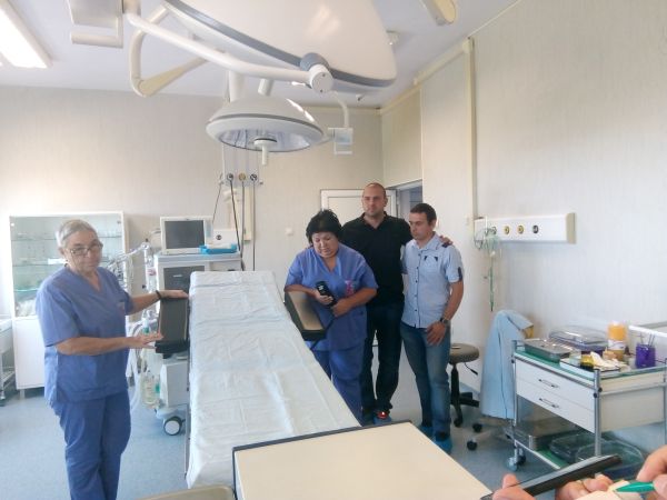 Детската хирургия на УМБАЛ „Свети Георги“ получи операционна маса за 22 хил. лева
